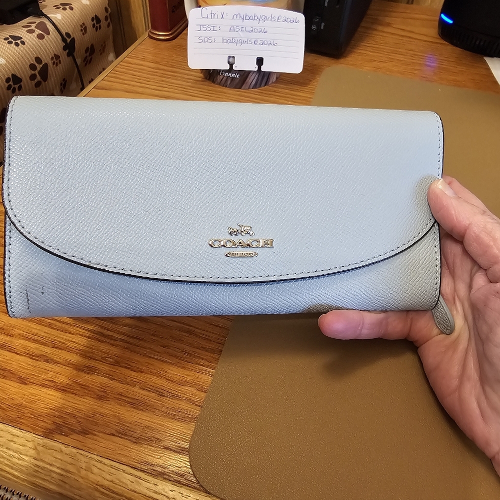 Coach Long Wallet